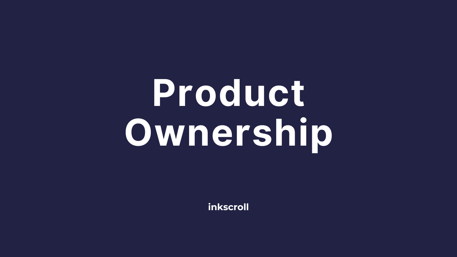 What does a Software Product Owner do?